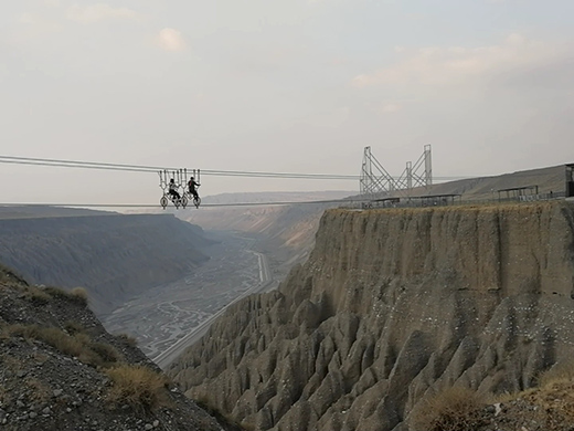 Xinjiang Dushanzi Grand Canyon Scenic Area-Zhejiang pengming Amusement Equipment Co., Ltd